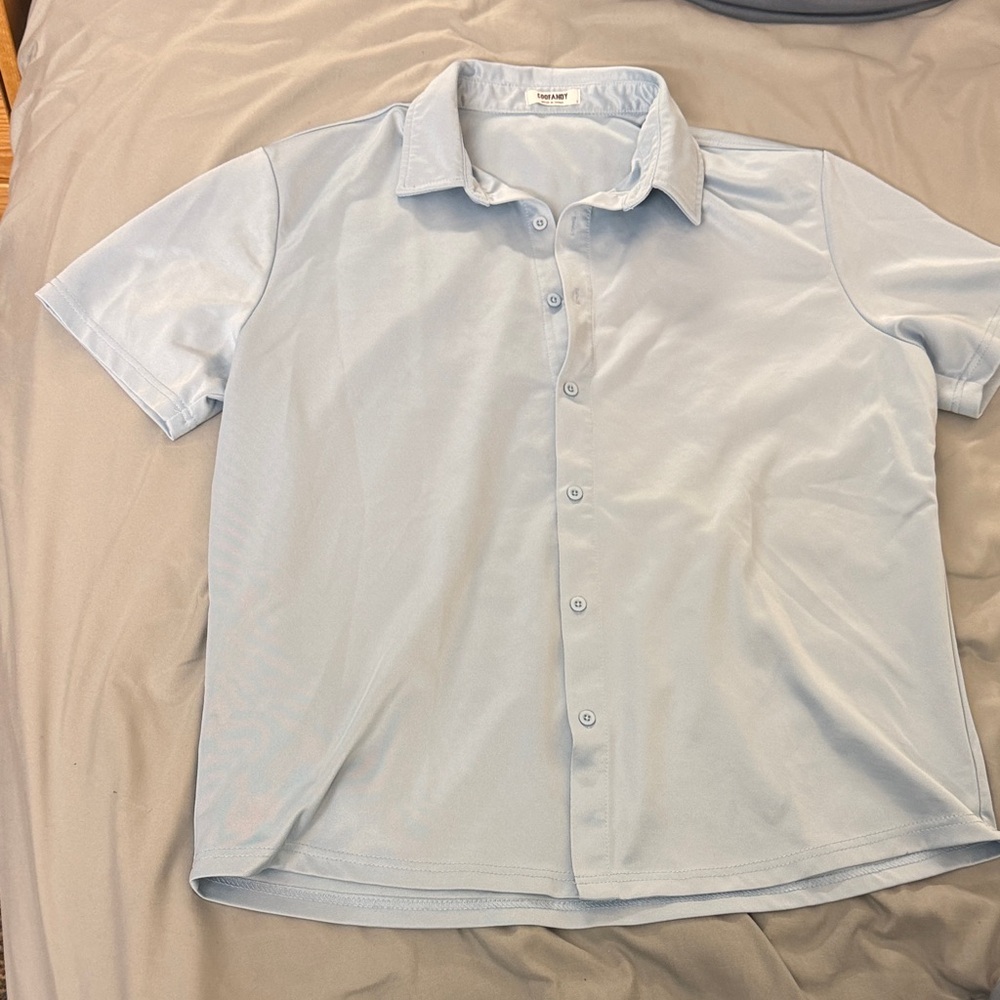 Sky Blue Polo Shirt for Men